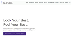 Desktop Screenshot of napervilleplasticsurgeon.net
